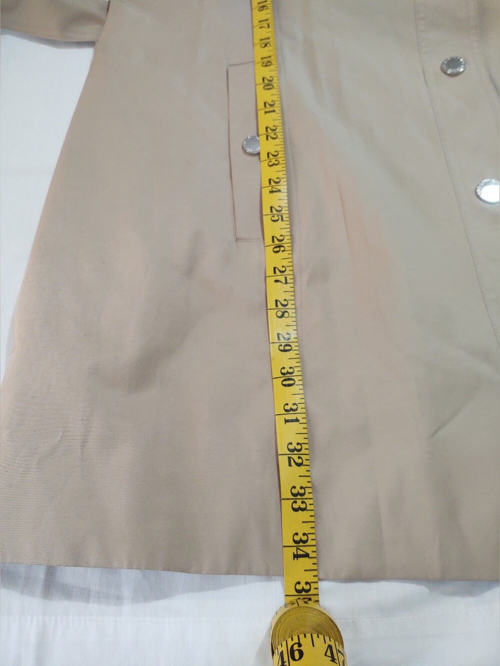 NWT London Fog Classic Trench Coat XXL - Picture 12 of 13